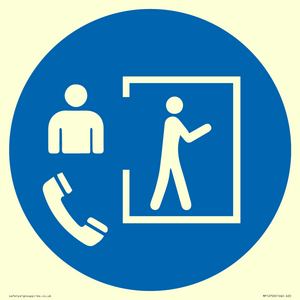 Mandatory: Entry only with supervisor outside